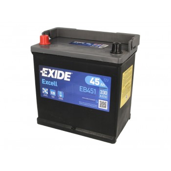 Аккумулятор Exide 45Ah/330A EXCELL EB451