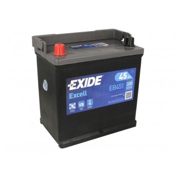 Аккумулятор Exide 45Ah/330A EXCELL EB451