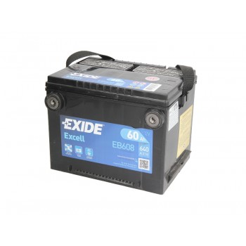 Аккумулятор Exide 60Ah/640A EXCELL EB608