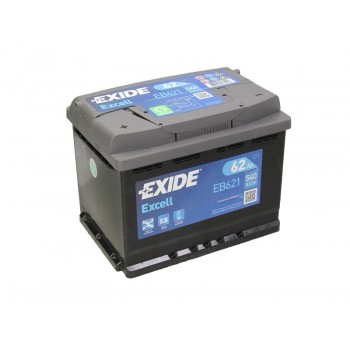 Аккумулятор Exide 62Ah/540A EXCELL EB621