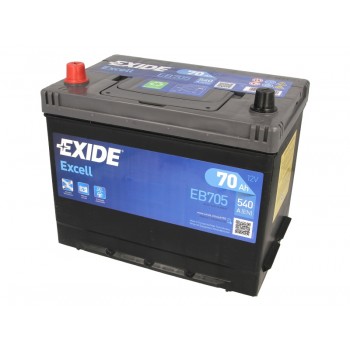 Аккумулятор Exide 70Ah/540A EXCELL EB705