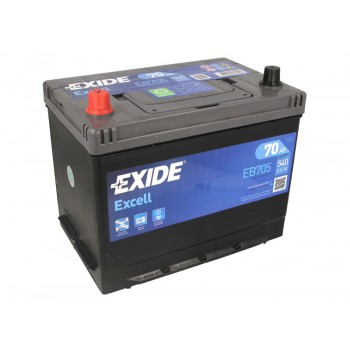 Аккумулятор Exide 70Ah/540A EXCELL EB705