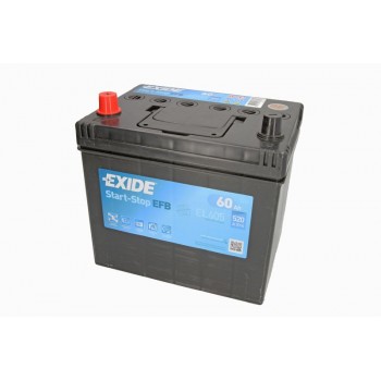 Аккумулятор Exide 60Ah/520A START&STOP EFB EL605