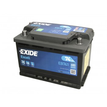 Аккумулятор Exide 74Ah/680A EXCELL EB741