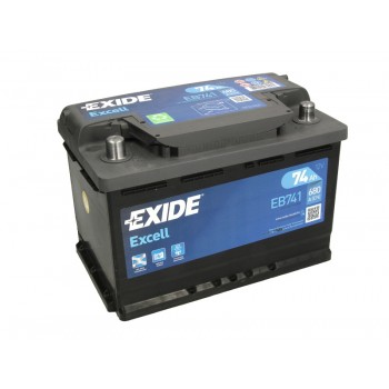 Аккумулятор Exide 74Ah/680A EXCELL EB741