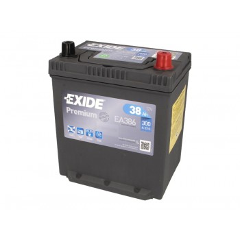 Аккумулятор Exide 38Ah/300A PREMIUM EA386