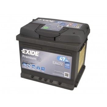 Аккумулятор Exide 47Ah/450A PREMIUM EA472