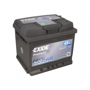 Аккумулятор Exide 47Ah/450A PREMIUM EA472