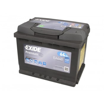 Аккумулятор Exide 64Ah/640A PREMIUM EA640