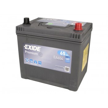 Аккумулятор Exide  65Ah/580A PREMIUM EA654