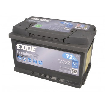 Аккумулятор Exide 72Ah/720A PREMIUM EA722