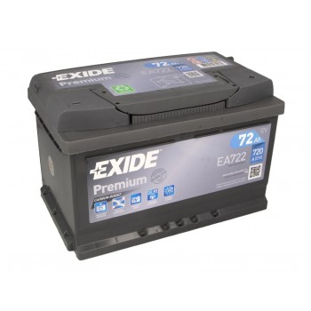 Аккумулятор Exide 72Ah/720A PREMIUM EA722