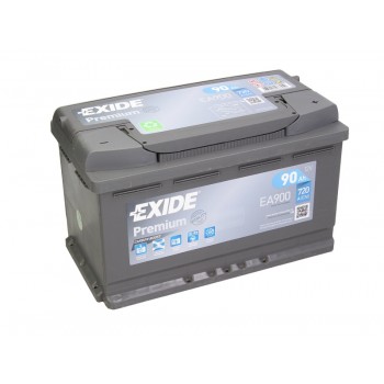Аккумулятор Exide 90Ah/720A PREMIUM EA900