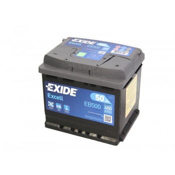 Аккумулятор Exide 50Ah/450A EXCELL EB500