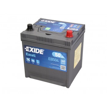 Аккумулятор Exide 50Ah/360A EXCELL EB504