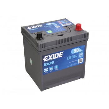 Аккумулятор Exide 50Ah/360A EXCELL EB504
