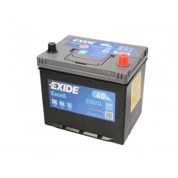 Аккумулятор Exide 60Ah/390A EXCELL EB604
