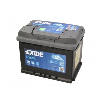 Аккумулятор Exide 62Ah/540A EXCEL EB620