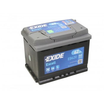 Аккумулятор Exide 62Ah/540A EXCEL EB620