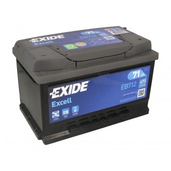Аккумулятор Exide 71Ah/670A EXCELL EB712
