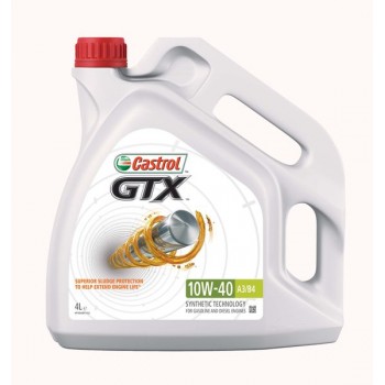 Моторное масло Castrol GTX 10W40 A3/B4 4L