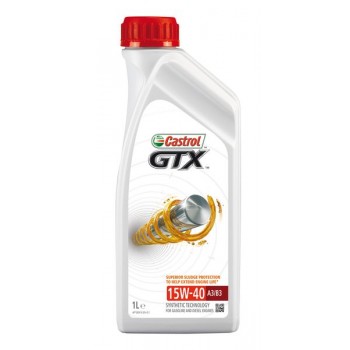 Моторное масло Castrol GTX 15W40 A3/B3 1L