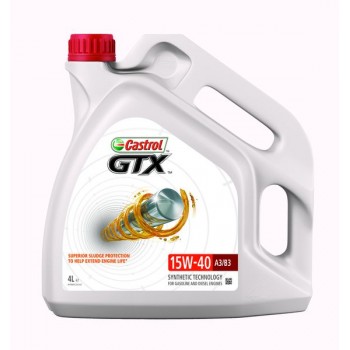 Моторное масло Castrol GTX 15W40 A3/B3 4L