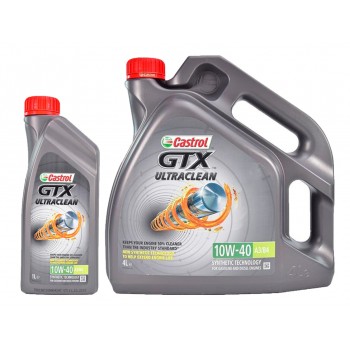 Моторное масло Castrol GTX ULTRACLEAN 10W40 4L