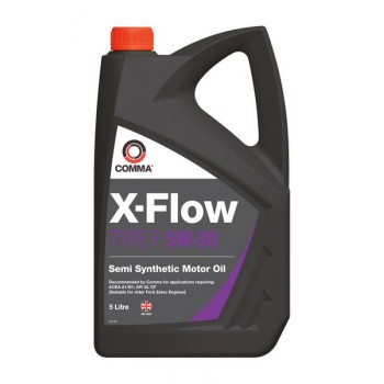 Моторное масло Comma X-FLOW F 5W30 SEMI.5L