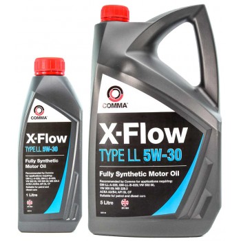 Моторное масло Comma X-FLOW LL 5W30 SYNT. 1L
