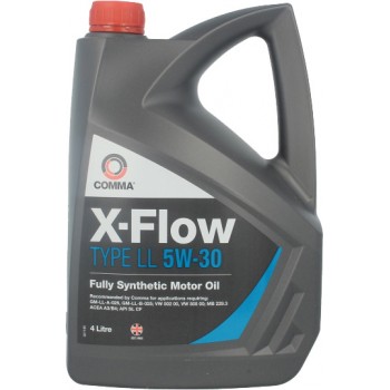 Моторное масло Comma X-FLOW LL 5W30 SYNT. 4L