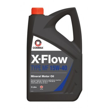Моторное масло Comma X-FLOW MF 15W40 MIN. 5L