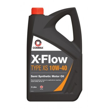 Моторное масло Comma X-FLOW XS 10W40 SEMI. 5L