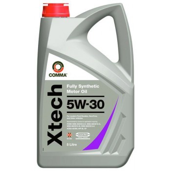 Моторное масло Comma X-TECH 5W30 5L