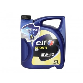 Моторное масло Elf SPORTI TXI 15W40 5L