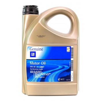 Моторное масло General Motors Dexos2 5W-30 4L