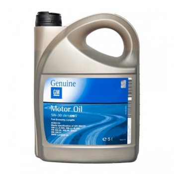 Моторное масло General Motors Dexos2 5W-30 5L