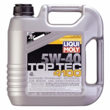 Моторное масло Liqui Moly Top Tec 4100 5W-40 4L