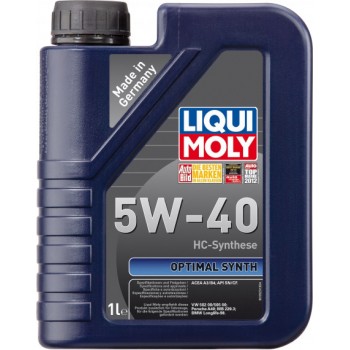 Моторное масло Liqui Moly Optimal Synth 5W-40 1L