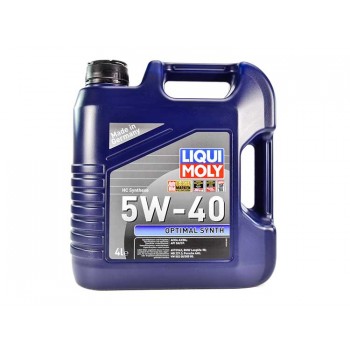 Моторное масло Liqui Moly Optimal Synth 5W-40 4L