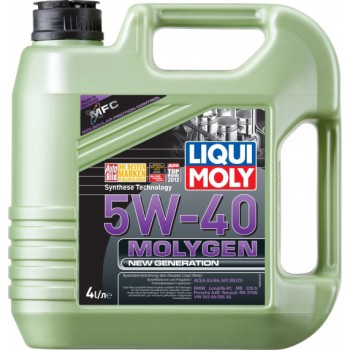 Моторное масло Liqui Moly Molygen New Generation 5W-40 4L