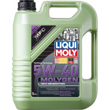 Моторное масло Liqui Moly Molygen New Generation 5W-40 5L