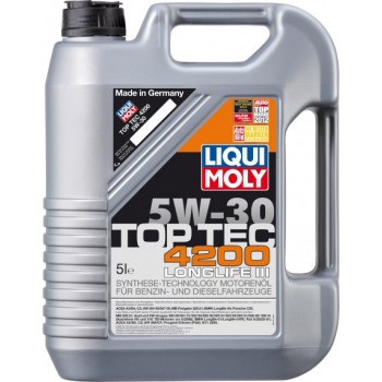 Моторное масло Liqui Moly Top Tec 4200 5W-30 5L
