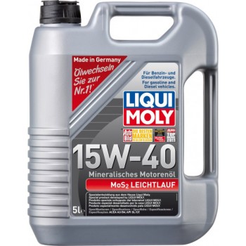 Моторное масло Liqui Moly MoS2 Leichtlauf 15W-40 5L