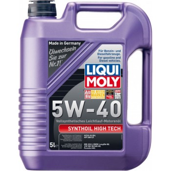 Моторное масло Liqui Moly Synthoil High Tech 5W-40 5L