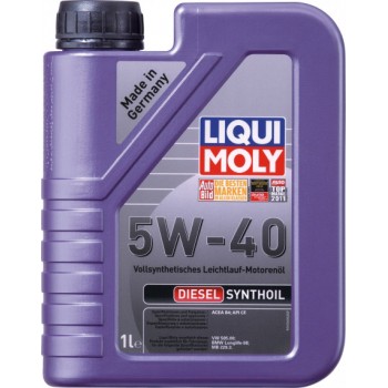 Моторное масло Liqui Moly Diesel Synthoil 5W-40 1L