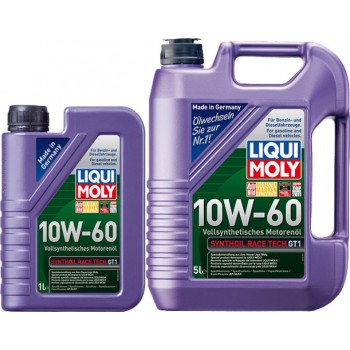 Моторное масло Liqui Moly Synthoil Race Tech GT1 10W-60 1L