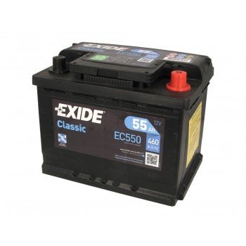 Аккумулятор Exide 55Ah/460A CLASSIC EC550