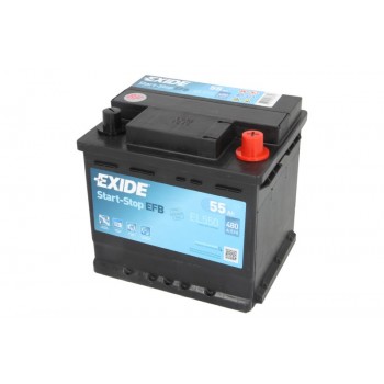 Аккумулятор Exide 55Ah/480A START&STOP EFB EL550