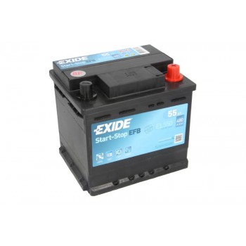 Аккумулятор Exide 55Ah/480A START&STOP EFB EL550